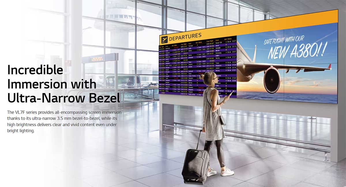 LG VL7F-Series, LG 49VL7F-A, LG 55VL7F-A